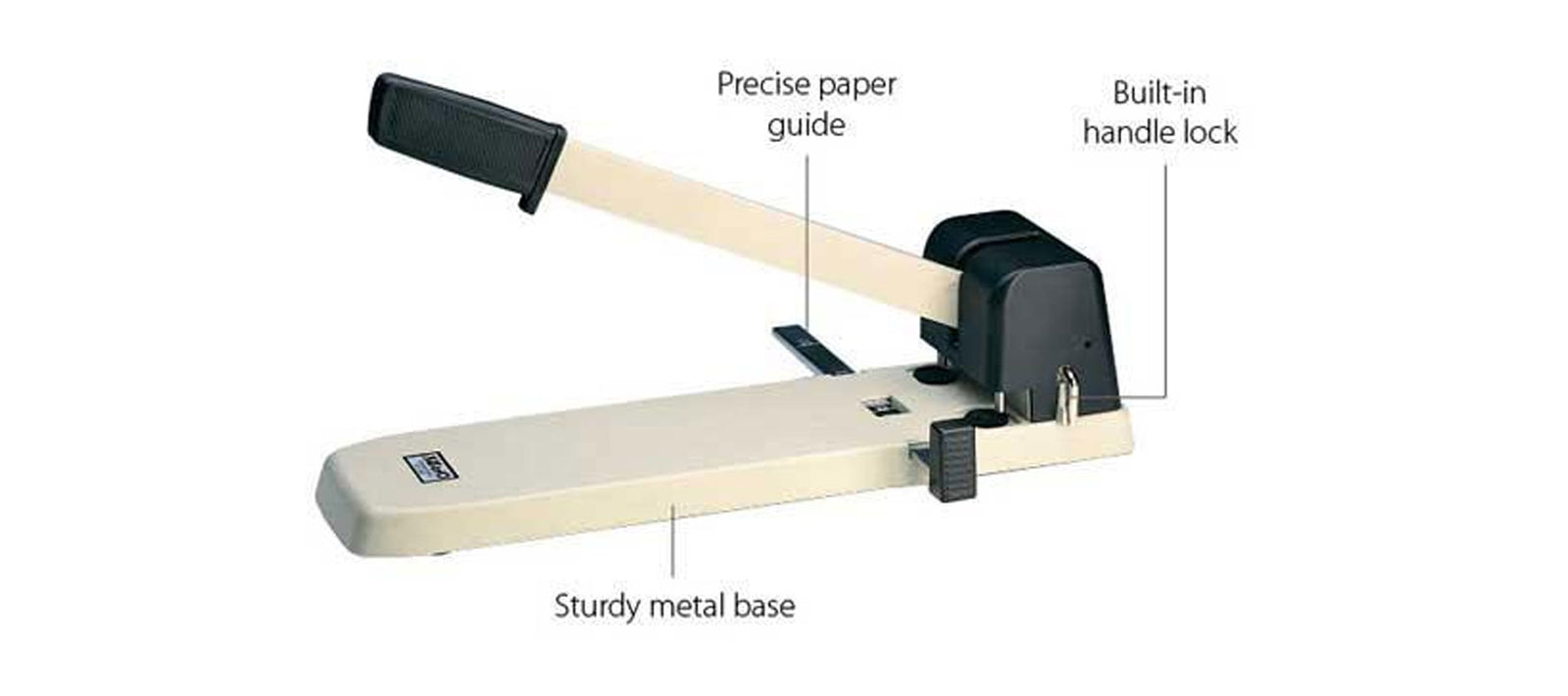 KW-Trio easy to use heavy duty Two Hole Power Punch - Chilvers Reprographics