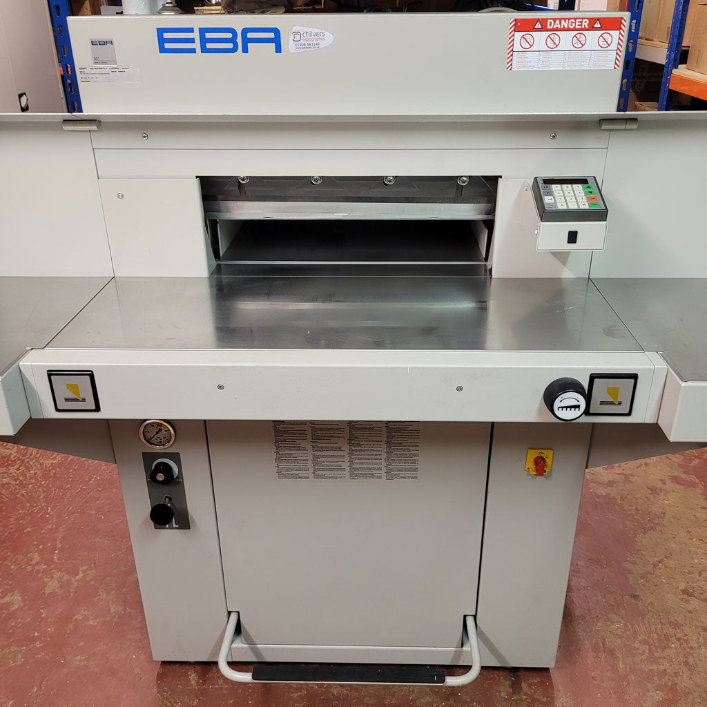 Used / Pre-owned EBA 551-06 Guillotine - Chilvers Reprographics