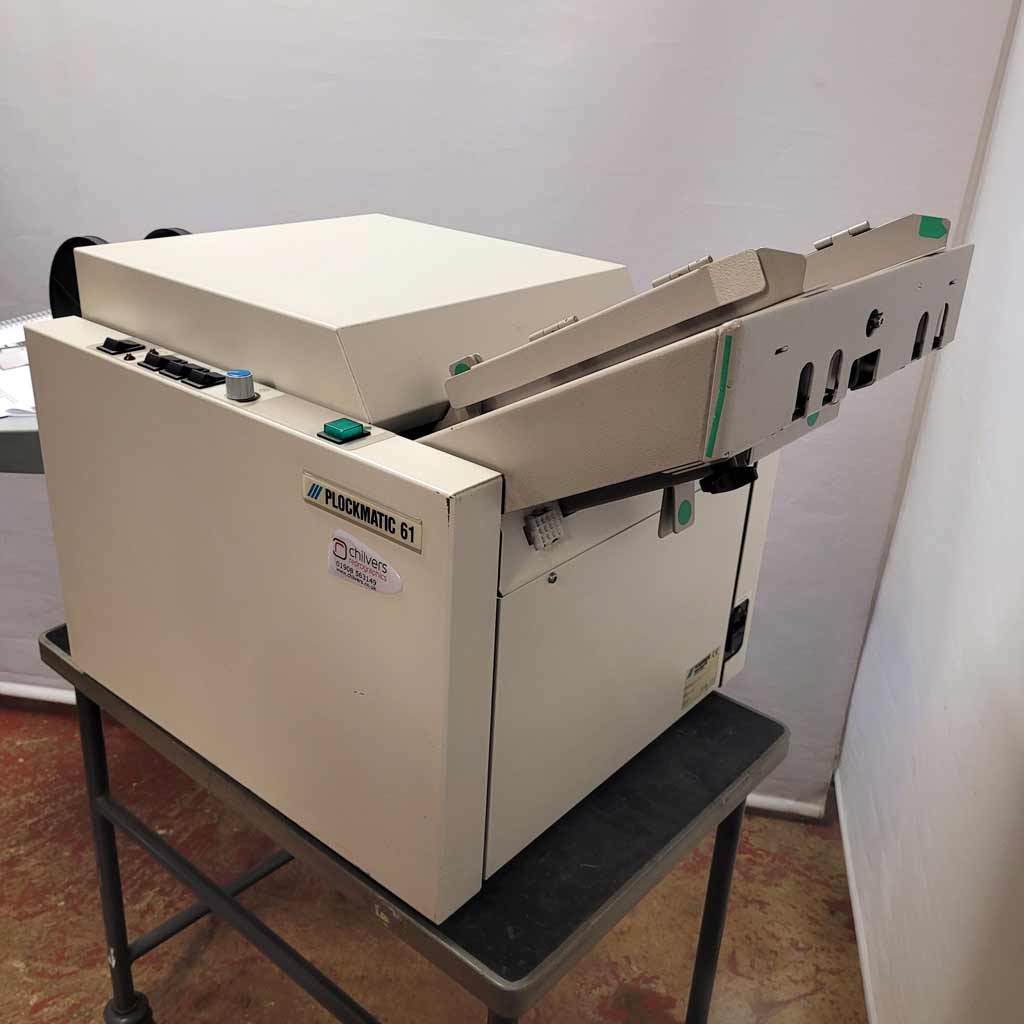 Used / Pre-owned Plockmatic 61 Booklet Maker