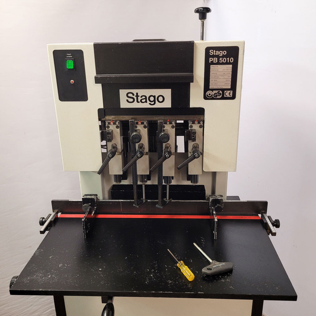 Used / Pre-owned Stago 5010 two head Paper Drill